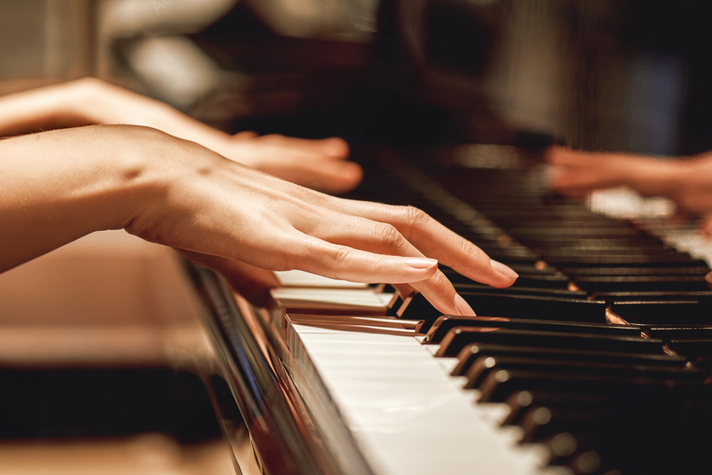 Cours de piano avec l'école Capriciozo